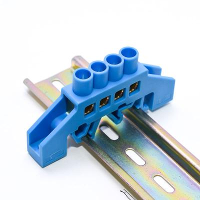 DIN Rail Screw Brass Terminal Block